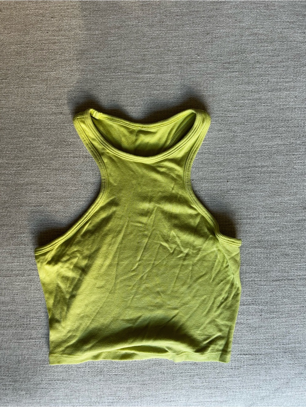 Lululemon Ribbed Racerback Cropped Tank